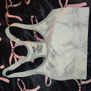Avia Marble Print Women's Sports Bra Size XL GUC